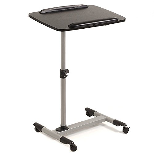 Maclean MC-671 Laptopständer Projektorständer Laptoptisch Notebookständer auf Rollen höhenverstellbar Halterung - 2
