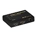 Produktbild Portta 4pet0104 HDMI Splitter 4 Port 1 x 4 V1.4 mit 340 MHz und 4 K x 2 K unterstützt Full 3D unkomprimierte komprimiertes Audio schwarz schwarz 4 port HDMI Splitter
