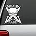 Price comparison product image C1081 Molon Labe 6" Decal Sticker for Truck SUV Van 4X4 Jeep Arrow Compound Bow Gun Deer Hunting