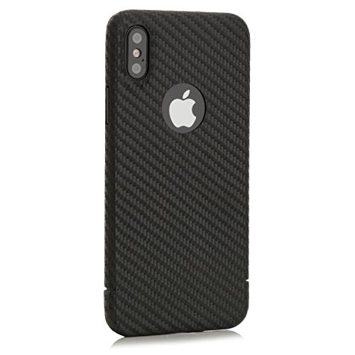 Preisvergleich Produktbild nevox CarbonSeries Cover iPhone X / +LW