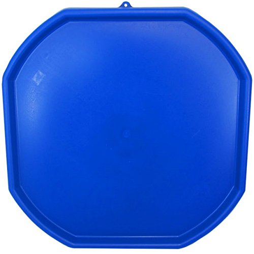CrazyGadget Children Kids Tuff Spot Colour Mixing Tray Large Plastic for Playing Toy Sand Pool Pit Water Game Animal Figures etc. - MADE IN UK (Blue)