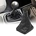 Produktbild Hete-supply Auto Schaltsack Shift Shifter Kofferraum, künstliche Leder Manuelle Stick Shift Knob Stiefelgamaschen Staubdicht Cover für Vauxhall Opel Astra G Mk4 Coupe 1998–2003 2000–2005