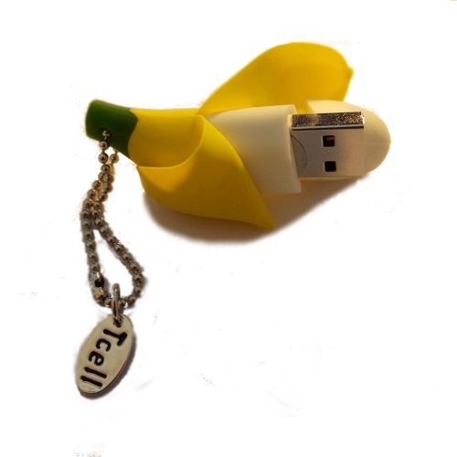 Preisvergleich Produktbild funnyusbsticks Banane klein USB Stick 16GB