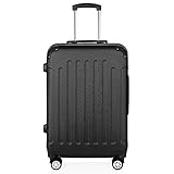 Material: urtraleichter und robuster Hartschale aus ABS & Polycarbonat, stärkster Schutz vor äußeren Stößen oder vor Druck