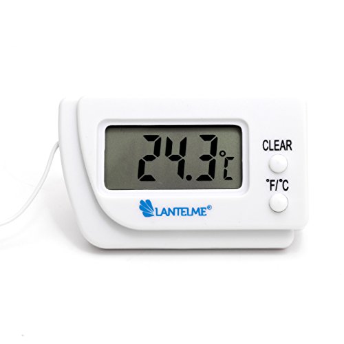 Lantelme 6069 Digitales Thermometer mit Fühler in Überlänge von 3 Meter – Digitalthermometer Temperaturanzeige von -50 bis +70 Grad Celsius - 2