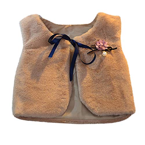 Kanlin1986 Chaleco para NiñOs Chal SuéTer Chaleco Broche Mantener Abrigado Ropa para NiñOs OtoñO/Invierno Navidad