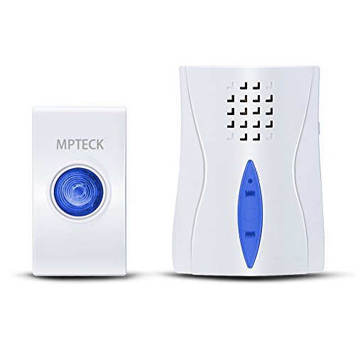 Preisvergleich Produktbild Mondpalast @ Schnurlose Türklingel Türgong Kabellose Funk Klingeln Steckdose Glockenspiel Kit Wireless Doorbell Chime Klingel mit 36 Klingeltöne 80m Reichweite