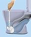 Produktbild 3 Stück WENKO Doppel Flex Wc Bürste weiß - Ersatz Toilettenbürste - Klobürste - Bürste - Ersatzbürste - Ersatztoilettenbürste