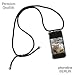 Produktbild phoneline Berlin Case für das iPhone 7 und 8 Handykette in schwarz Handyhülle mit Band Kette Necklace Kordel Umhängen