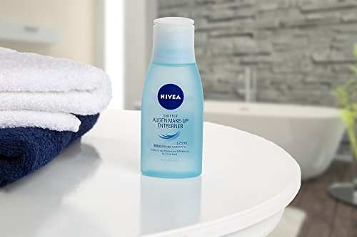 Nivea Sanfter Augen Make-Up Entferner, 1er Pack (1 x 125 ml) - 3
