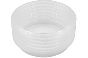 Jetisva Hole Saw Dust Collector Elastic Sealing Drill Dust Catcher Washable Ash Bowl Wall Drilling Hole Saw Dust Cover for 0.63-4.92inch Electric Drill Bits Hammer Holesaw Hole Cutter Hole Opener