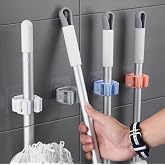 MC-623 Yapışkanlı Pratik Mop Tutucu 4 Adet Beyaz