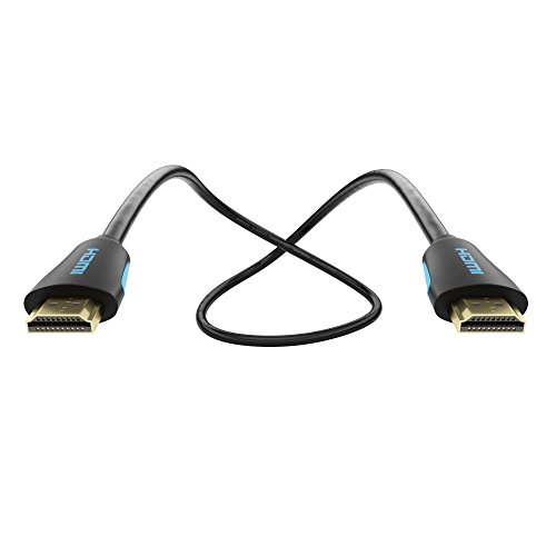 15m – delightable24 Ultra HD HDMI 4k Kabel 1.4a | 4K kompatibel | 3D | Full HD 1080p | ARC | Highspeed Kabel mit Ethernet – 15 Meter - 4