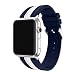Produktbild Uhrenband Für Apple Watch Series 1 2 42mm Armband, MuSheng Fitness Band Soft Silikon Sport Ersatz Uhrenarmband Für Apple Watch Series 1 2 (Weiß)