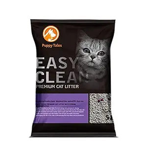 Puppy Tales Fresh Scented Easy Clean Bentonite Cat Litter Sand (Lavender) 10 LTR - 8 KG