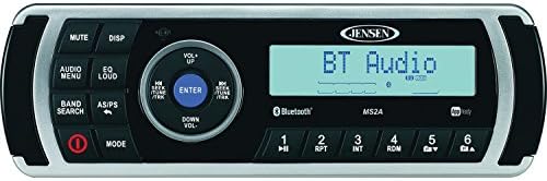 Jensen Sound MS2ARTL AM/FM/USB Bluetooth Stereo with App Control,1 Pack