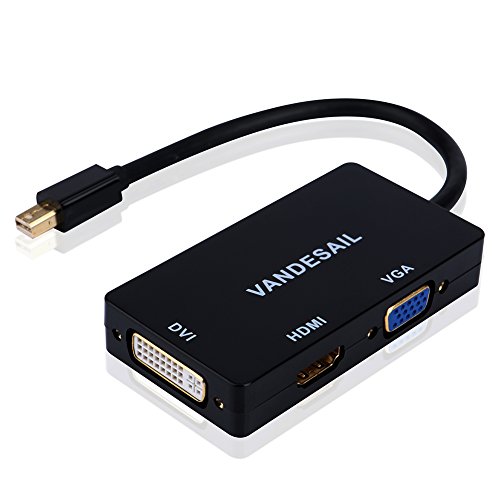 DisplayPort Kabel Adapter, Vandesail® DP V1.2 DisplayPort zu DisplayPort Audio-Video-Kabel HDMI Unterstützung 4 K Auflösung 60 Hz 1080p HD, vergoldet Stecker auf Stecker