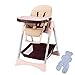 Produktbild Xiao Jian- Booster Seat Baby Chair Faltbarer tragbarer Kindersitz Baby Eat Table Seat Babystuhl (Farbe : Beige, Ausgabe : B)