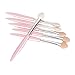 6Pcs One-Ended Soft Foam Tip Eye Shadow Applicators--Random Color
