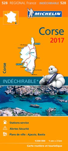 Carte Corse Michelin 2017 Carte Corse Michelin 2017