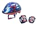 Produktbild D'arpeje SPIDER-MAN Schutz-Set : Kniepolster + Ellbogenpolster + Helm (Größe S: 50-52 cm)