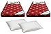 Story@Home MAT_2-1101-PW-2-1402 4-inch Single Size Foam Mattress (Maroon, 72x35x4) RS.9099.00