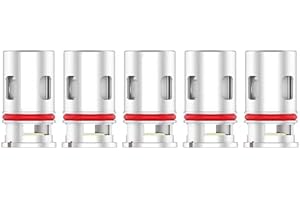 MYP TRADING PnP VM3 Mesh 0.45ohm Replacement Coils Pack of 5 for Drag X Kit, Drag S Kit, Argus Kit, Argus Pro Kit, PnP POD Tank,Vinci, Vape Coils Vinci X Kit and Vinci R Kit Pnp Coils No Nicotine