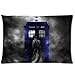 andersonfgytyh Coolest Starry Night TARDIS Doctor Who Custom Zippered Pillowcase Pillow Cases Cover 20x30 (Twin sides) David Tennant Blue Police Box