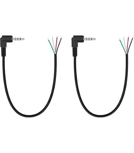 Kit 10 Pezzi Cavo Audio 3.5 Mm Maschio – Filo Nudo Aperto Per Microfono Mono – Adattatore Fai Da Te - Foto 6