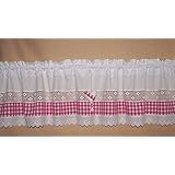 Landhausgardine, Scheibengardine,