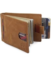 Brown Money Clips Buy Brown Money Clips Online At Best Prices In - min tan rfid blocking slim bifold genuine leather front pocket wallets for men with money