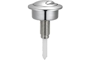 Feeshoppher Toilets Buttons Dual Flushs Toilet Cistern Push Buttons Assembly Toilet Push Button Dual Flushs Replacement Toilets Push Button for Siamp for Optima 49 Valve for Twyford Vitra跟卖卖家全家死光