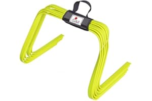 ‎RHINOS SPORTS RHINOS sports elastische Koordinationshürden im 6er-Set | 30 cm