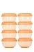 Vital Baby 8 Press 'N' Pop Mini Freezer Pots (Orange)