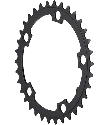 Plateaux FSA 50/34 Dents 11 Vitesses 120/90 BCD 4 Boulons - Alliage Noir