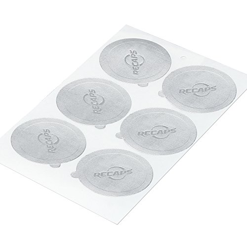 Recaps Wiederverwendbare Nespresso Kapseln Edelstahl Nachfüllbare Pods für Nespresso Maschinen (OriginalLine Compatible) (1 Kapsel +120 Dichtungen) - 3