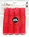 HEAD GEAR Soft Velcro Sleep Rollers 12 x 36mm RED - 396442
