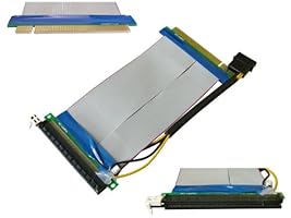 Kalea Informatique Riser PCI-Express, 1 Port PCI-E, 16 x, Länge 195 mm