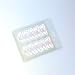 Frcolor 5 Pairs Silicone Eyelash Perming Curler Shield Pads Makeup False Eyelash Permanent Patches