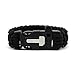 Produktbild MMRM Multi-Use Survival Bracelet Flint Schaber Feuer-Starter-Singal Whistle-Handgelenk-Band-Seil - Schwarz