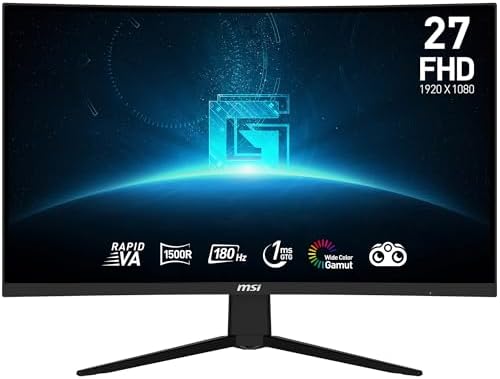 Msi G27c3f 27´´ Full Hd Va Lcd 180hz Gaming Monitor One Size
