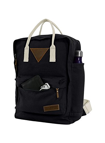 Ansvar II Rucksack aus Bio Baumwoll Canvas - Hochwertiger Damen   Herren Tagesrucksack aus 100  nachhaltigen Materialien - Wasserabweisend - Rucksack 