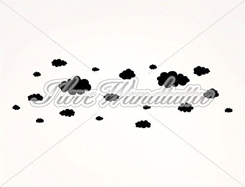 I-love-Wandtattoo 10248 Wandtattoo „Wolken“ Schlafzimmer Wandaufkleber Wandsticker - 2