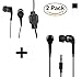 DAD Universal Earphones | COMBO PACK | Supports All Smartphones like Motorola Moto Turbo 2 (Pack of 2) RS.399.00