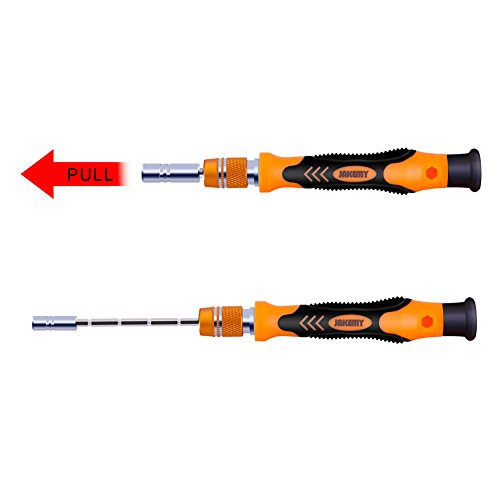 GHB 58 in 1 Schraubendreher Set Werkzeugset Schraubenzieher mit 54 Bits und Werkzeugkoffer für Handy Tablet PC Macbook Uhr usw - 6