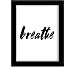 Tiedribbons® Breathe Framed Poster(13.6 Inch X 10.2 Inch) RS.379.00