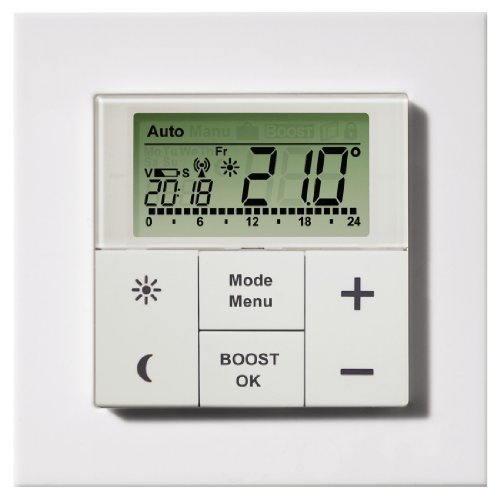 Xavax Max! Wandthermostat für Max! System zur Heizungssteuerung von bis zu acht Heizkörperthermostaten - 5