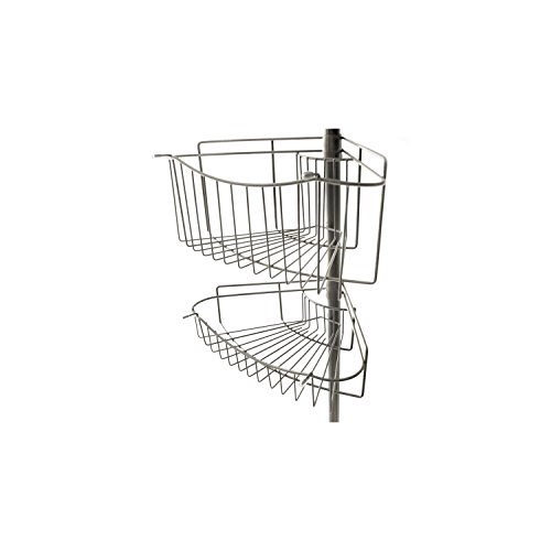 TOP MULTI 20713.AN40041Q.1703 Teleskop-Eckregal mit Körben - 2