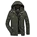 Produktbild Luckycat Herrenmode mittlerer Länge Hoodie verdickt Plus Größe Baumwolle gepolsterte Jacke Mantel Winterjacke Steppjacke Daunenjacke Parka Mäntel Jacken