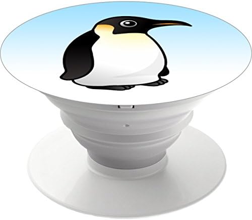 Multi-Function Pop Out Phone Grip and Stand, Socket Mobile Holder for your Phone &amp; Tablet - cute emperor penguin